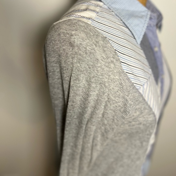 Anthropologie Tiny brand top ribbed and blouse in one size medium - Picture 3 of 6